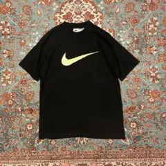 OURSローズさん着用　Nike 90s Tシャツ Sブラック 90s NIKE archive BIGスウォッシュT oursローズ着用 - メルカリ