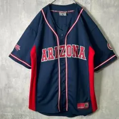 NCAA アリゾナ大学 ベースボールシャツ カレッジ 刺繍ロゴ ナンバリングのサムネイル