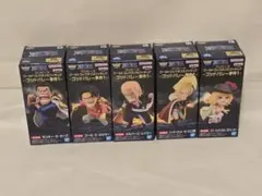 【希少フルコンプリートセット】 ワンピース ワーコレ WCF 全5種