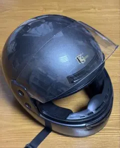 中古品フルフェイスヘルメット ダークグレーPSCマーク付きのサムネイル