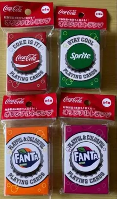 1998年限定品】コカ・コーラ トランプ2個セット コレクターズアイテム