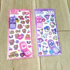 平成はっぴーフォン　サンリオキャタクターズ　キティ　シナモン　ギャルキティ