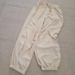 ロデオクラウンズ ワイドボウル パンツ フリー リラックス オフホワイト