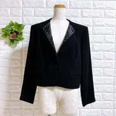 a969 サンワエリガンス トウキョウブラックフォーマル ジャケット 11号 黒