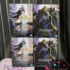 オーバーロード アインズ・ウール・ゴウン アルベド　フィギュア　4個セット