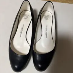 マッキントッシュ ブラック パンプス 中ヒール 24cm 試し履きのみ 美