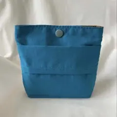 移動ポケット　ふたなし　マチあり　ナイロン　シンプル