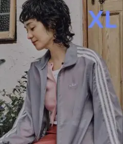 adidas 竹下玲奈着用モデル　シアージャケット グレーXLサイズのサムネイル