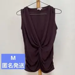 【ofuon】カシュクールトップス Mサイズ