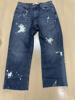 Levi's 569 Cut Off Denim Pants