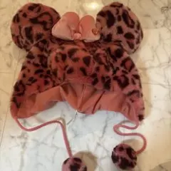 Disney ファンキャップ　ヒョウ柄
