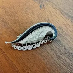 アンティークブローチ　昭和　孔雀　鳳凰　レトロ