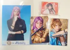 刀ミュ　乱舞博覧会　ふぉとカード　メモスタンド　フード特典　長曽祢　蜂須賀　浦島