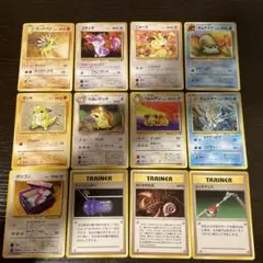 ポケモンカード 旧裏 12枚 拡張シート レアコイル ワールドホビー