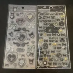 ビジューシール サンリオ クロミ ジュエルプチドロップ 2点セット