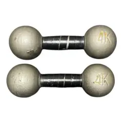 鉄アレイ 4kg 2個セット 合計8kg ダンベル 筋トレのサムネイル