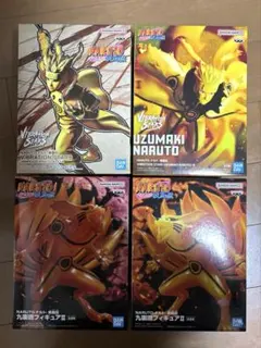 人気フィギュア　NARUTO 疾風伝　ナルト&ミナト　九喇嘛 2種　まとめ売り