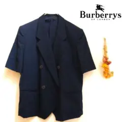 【値下げ】Burberrys ヴィンテージ　ダブルジャケット　半袖