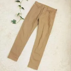 GU　スリムフィットチノ　ベージュ　28　М
