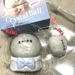 キキスクイーズ kikisquishy クリスタルボール　親子　氷バターアザラシ