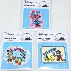 ディズニー ミッキー＆ミニー シールワッペン まとめ売り 新品未使用品