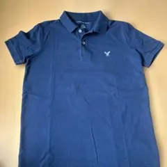 AMERICAN EAGLE ポロシャツ ネイビー系 Sサイズのサムネイル