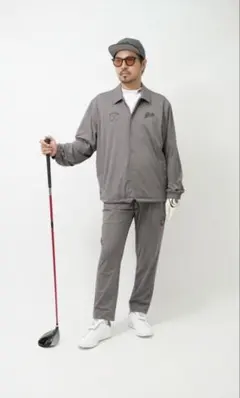 STCH オリジナル　コーチジャケット　パンツ　セットアップ　グレー　サイズL 2025年最新】コーチセットアップの人気アイテム - メルカリ