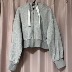 Calvin Klein クラバンクライン パーカー クロップド丈 トップス