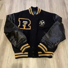 Ringgold Soccer スタジャン ネイビー/ブラック　レザー