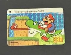 超希少 美品 チビ ヨッシー スーパーマリオ カード マリオ 超希少 美品 チビ ヨッシー スーパーマリオ カード マリオ - メルカリ