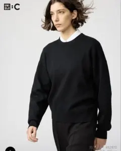 UNIQLOC ユニクロ スムースコットンクルーネックセーター ニット