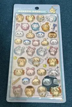 ⭐︎正規品⭐︎ ちいかわ ボンボンドロップシール みんな