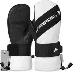 Mサイズ　スノーボード スキー グローブ3Mシンサレート ミトン 5本指入り