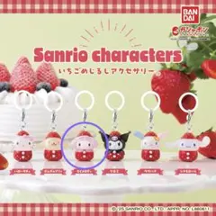サンリオキャラクターズ いちご めじるしアクセサリー　マイメロディ