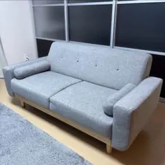 美品！！！！ニトリ NITORI ソファーベッド マークスAM GY グレー