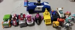 パウパトロール　ダイキャストビークル&ミニムービービークルセット&おまけ