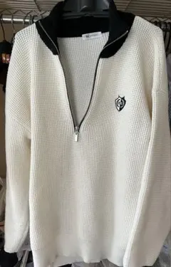 tk.TAKEO KIKUCH ハーフジップニット