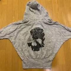 HEAVENandEarth ヘブン スカル 骸骨 パーカー グレー