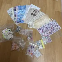 ハンドメイド デコパーツ シール　まとめ売り