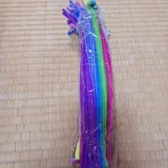 色んな色のモール まとめ売り 綿ついてるものあり