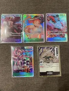 ワンピースカード　蒼海の七傑　SRセット