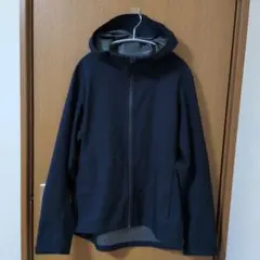 UNIQLO ユニクロ ブロックテックパーカー ネイビー　サイズL