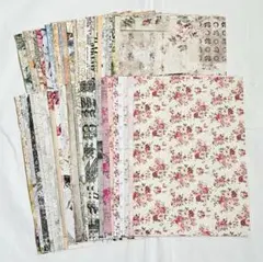 ③A4デザインペーパー 50枚 まとめ売り