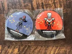 UNDERTALE アンダーテール 缶バッジ 3個セット アンダイン パピ アル