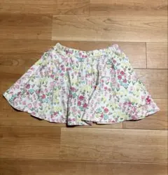 KP 130cm 花柄スカート ウエストゴム mimiちゃん スカパン