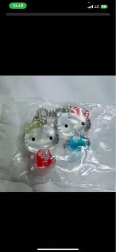 サンリオ なかよしドロップチャーム キティ&ミミィ♡