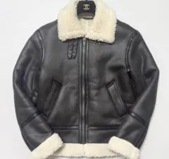 ZARA フェイクムートン B-3 フライトジャケット S 未使用