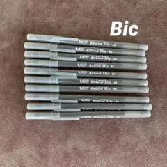 BIC Round Stic M ボールペン 10本セットのサムネイル