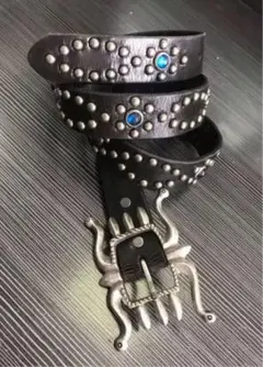 RRL doubleＲＬ ダブルアールエル バックル ベルト レザー ビンテージ