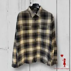 人気配色 Patagonia チェックシャツ L #667